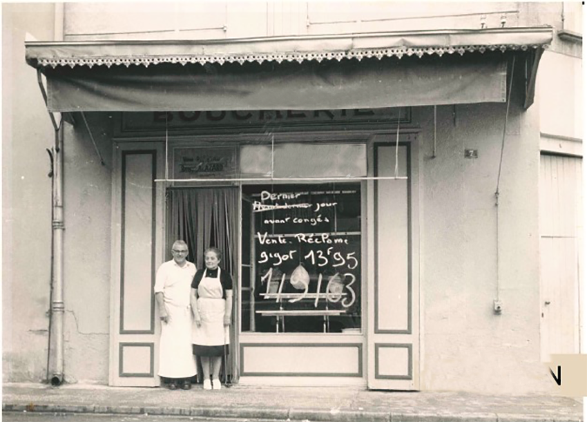 La Maison Alazard en 1902